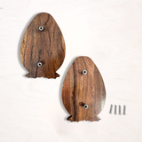 Penguin Wooden Cupboard / Drawer Handles for Kids