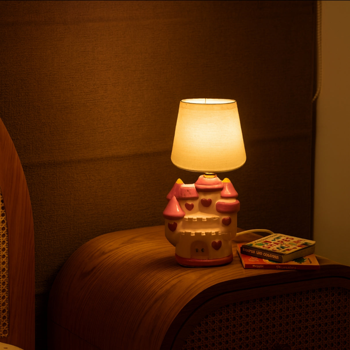 Princess Castle Ceramic Table Lamp | Pinch of Pretty