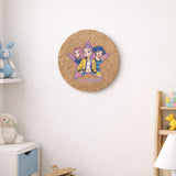 HUNTRXX Anime Pop Circular Cork Board