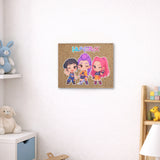 HUNTRX Chibi Cork Bulletin Board