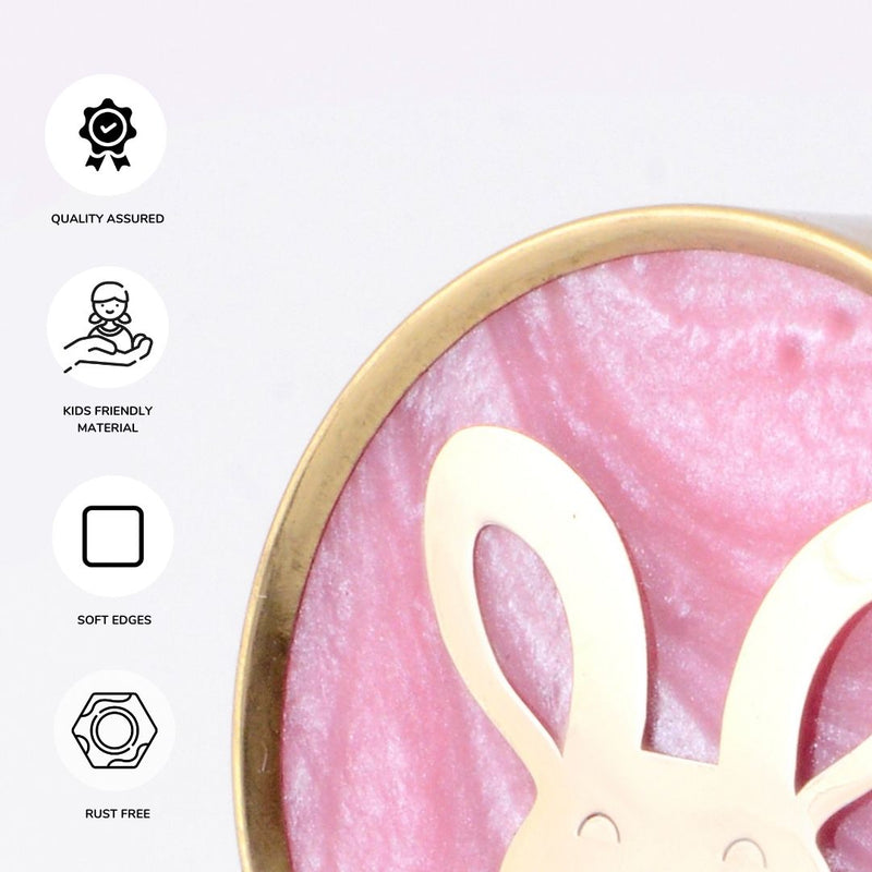 BRASS BUNNY KNOB
