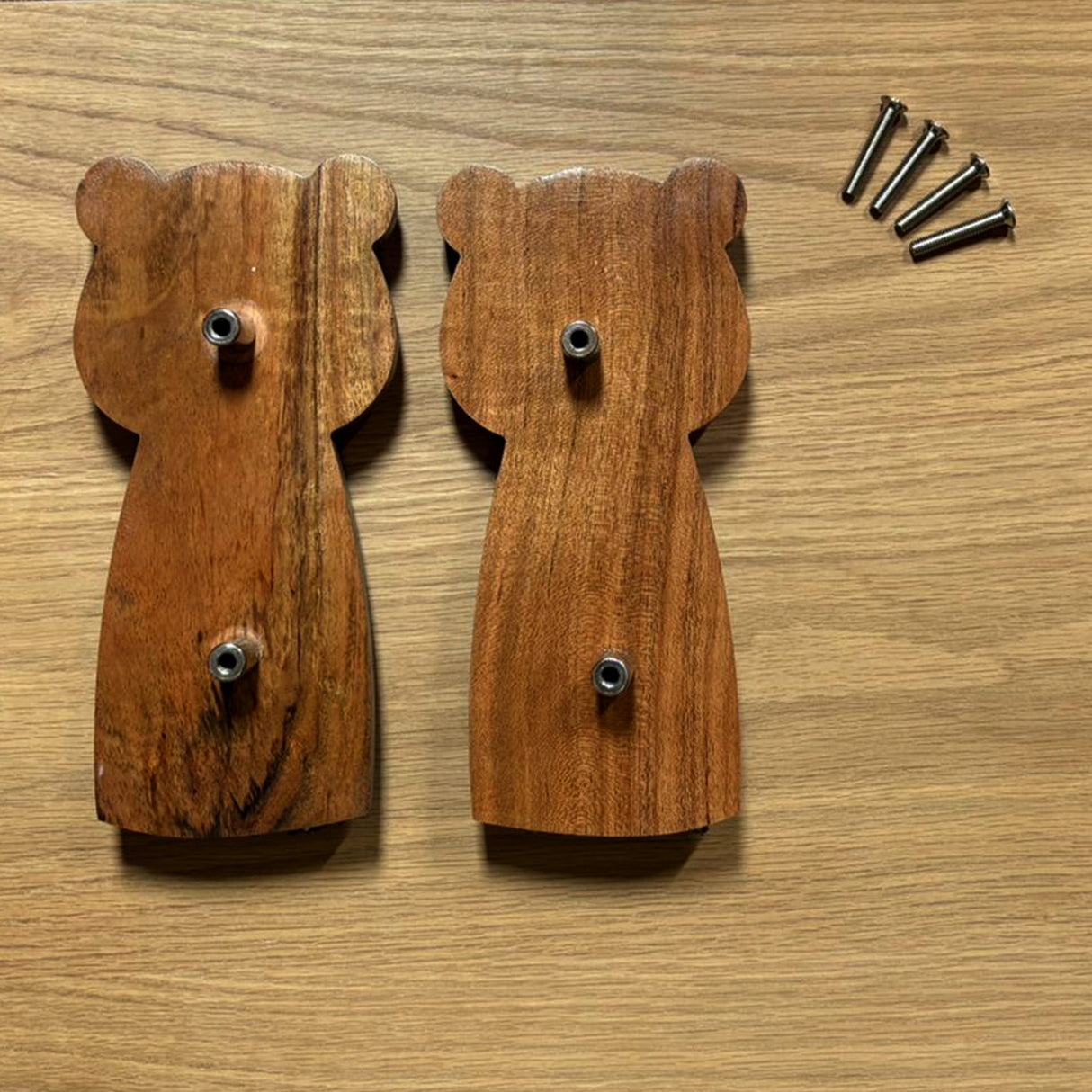 Panda Cupboard Handles with Fabric / Handcrafted Kids Room Hardware | Pinch of Pretty