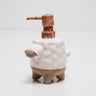 White Sheep Ceramic Soap Dispenser – Adorable Handcrafted Bathroom Accessory | Pinch of Pretty