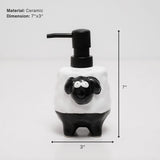 Sheep Shape  Ceramic Soap Dispenser – Adorable Handcrafted Bathroom Accessory | Pinch of Pretty
