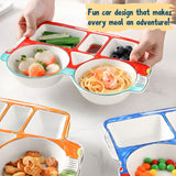 Blue Car Ceramic Plate – Handcrafted Kids Dinnerware | Pinch of Pretty