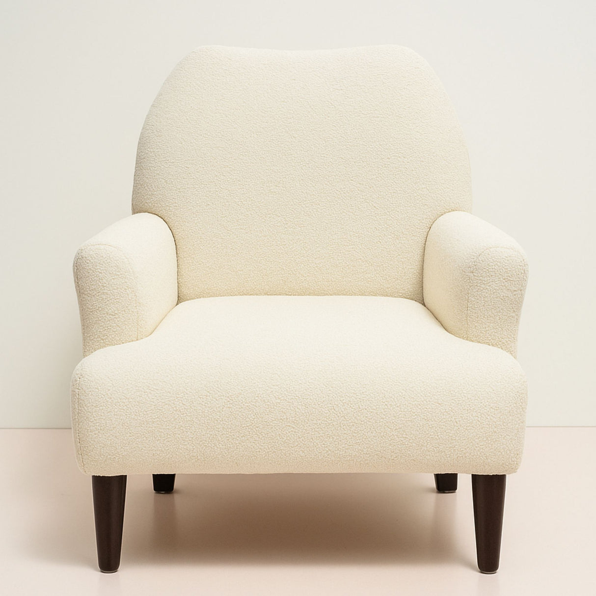 Contemporary Teddy Fabric Accent Chair | Pinch of Pretty