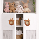 Giraffe Wood & Cane Cupboard Handles / Drawer – Handcrafted Kids Room Hardware | Pinch of Pretty