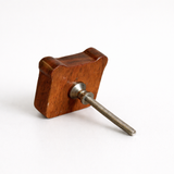 Lion Wooden Knob / Drawer Knob– Handcrafted Kids Room Hardware | Pinch of Pretty