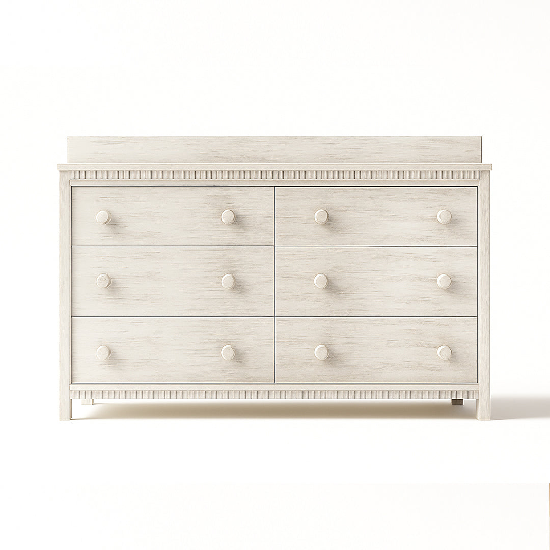 Classic 6-Drawer Dresser with Tray