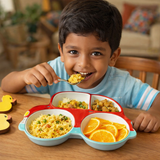 Red Speedy Car Ceramic Plate – Handcrafted Race Car Kids Dinnerware | Pinch of Pretty