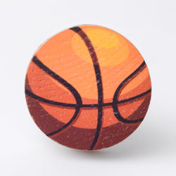 Basket Ball Pinewood Knob