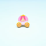 Princess Carriage Wooden/ Drawer  Knob– Handcrafted Kids Room Hardware | Pinch of Pretty