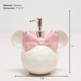 Mini Mouse Soap Dispenser – Adorable Ceramic & Polyresin Bathroom Accessory | Pinch of Pretty
