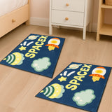 Space Explorer Kids Rug – Fun Galaxy Theme Play Mat | Pinch of Pretty
