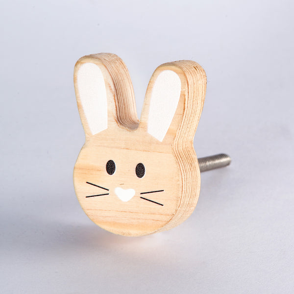 Rabbit face knob