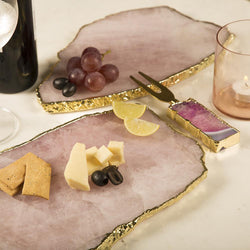 Pink Quartz Cheese Board