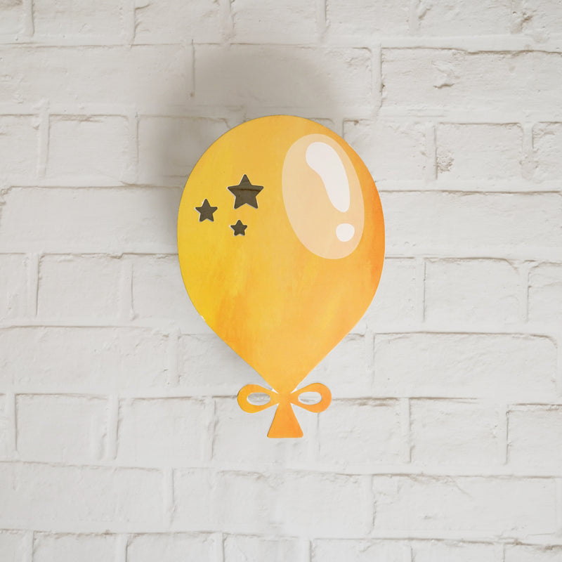 Yellow Balloon Wall Light