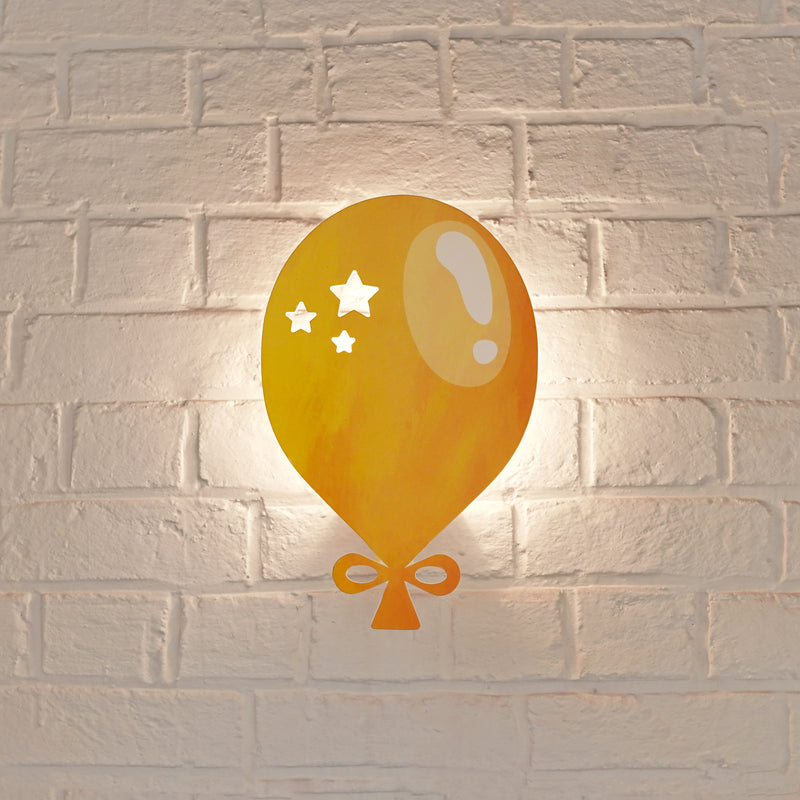 Yellow Balloon Wall Light