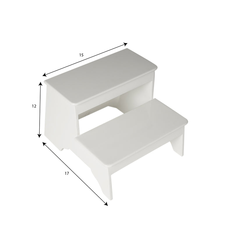 Classic Step Stool White