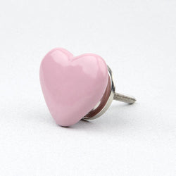 Pink Heart Knob