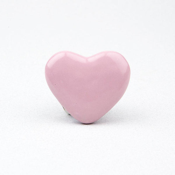 Pink Heart Knob