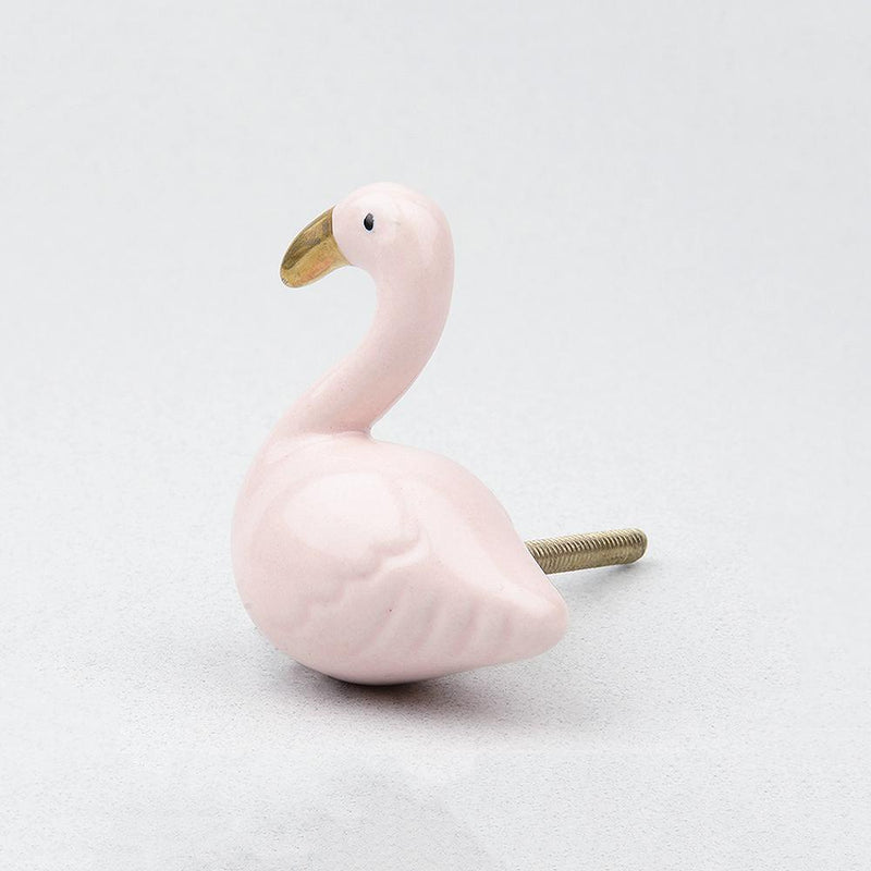 Pink Flamingo Knob