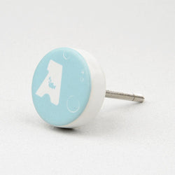 Sea Green Knob A