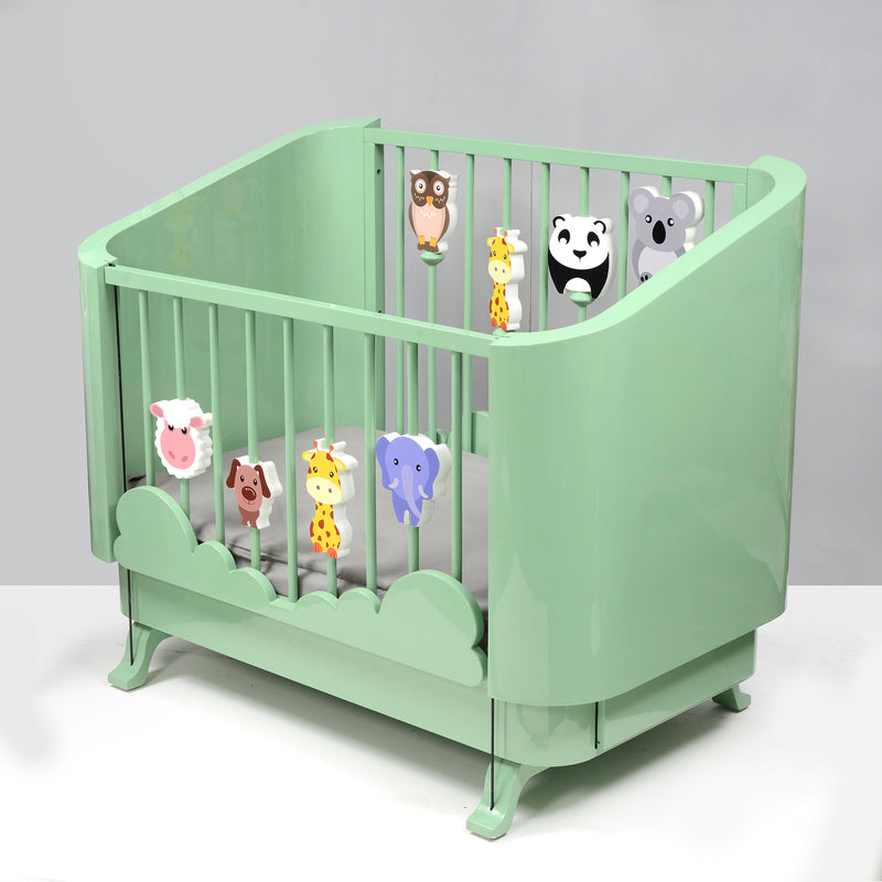 Playful Animal Crib