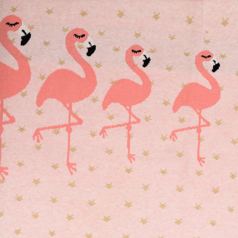 Pink Flamingo Blanket