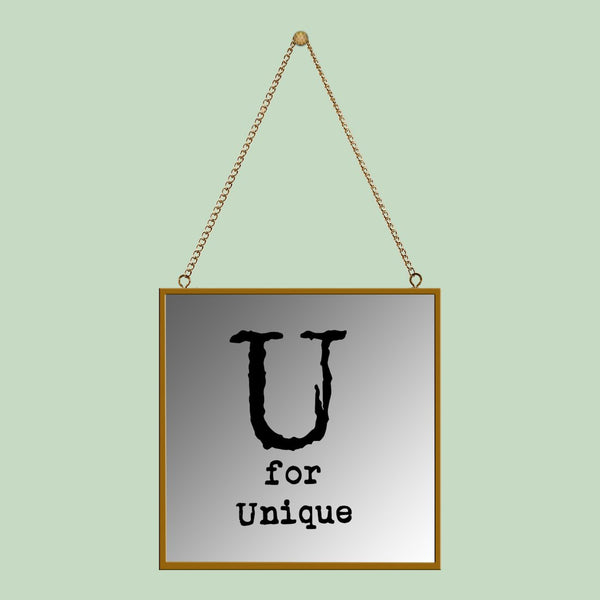 U for unique