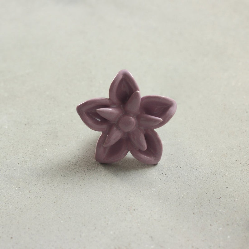 Cherry Blossom Flower Knobs (With Colour Variants)