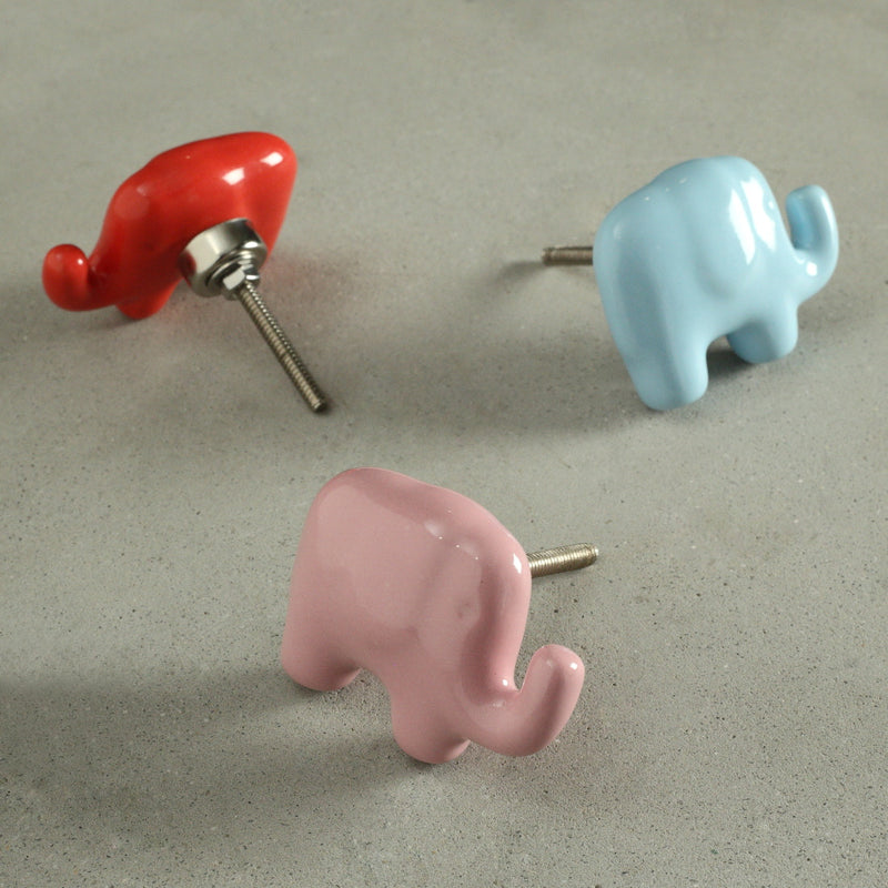 Jumbo Elephant Knobs (With Colour Variants)