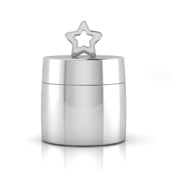 Silver Plated Star Keepsake Box