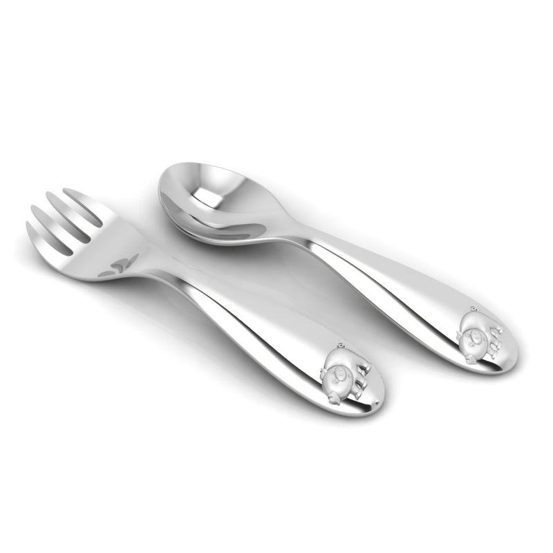 Silver plated 2025 baby spoon