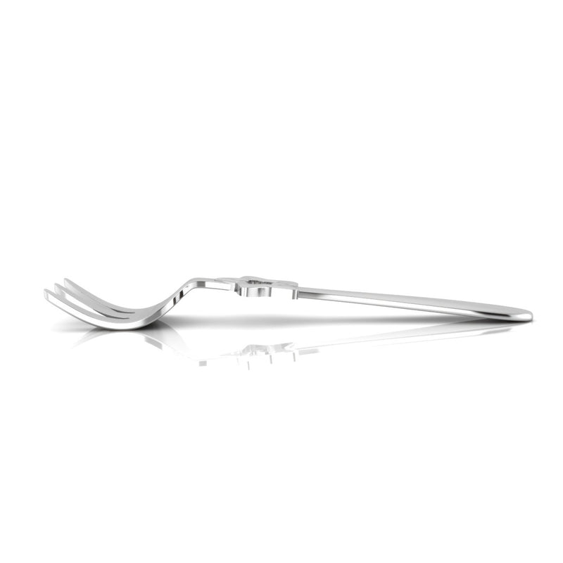 Silver Plated Baby Spoon & Fork Set - Be a Star
