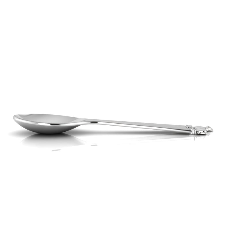 Silver Plated Baby Spoon & Fork Set - Rocking Horse
