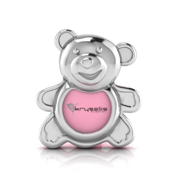 Silver Plated Teddy Photo Frame for Baby & Kids