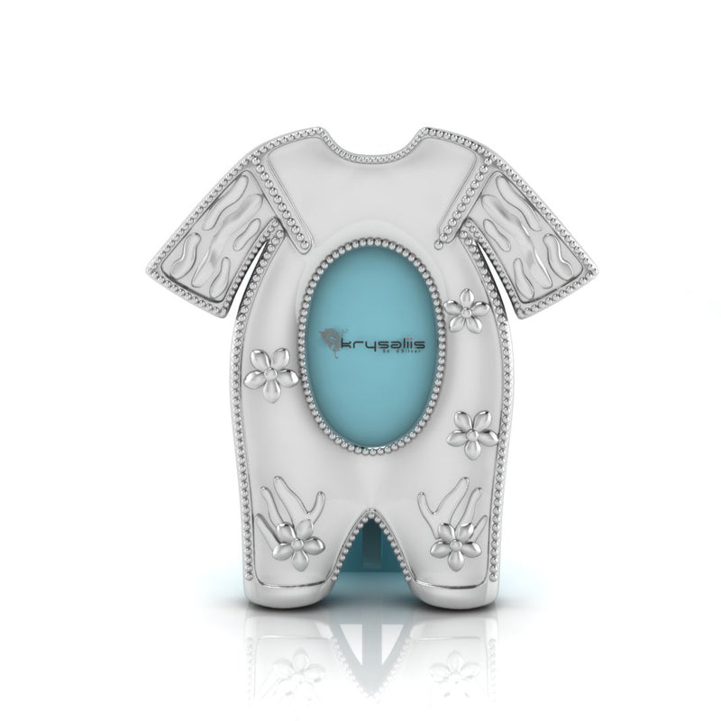 Silver Plated Pyjama Photo Frame for Baby & Kids