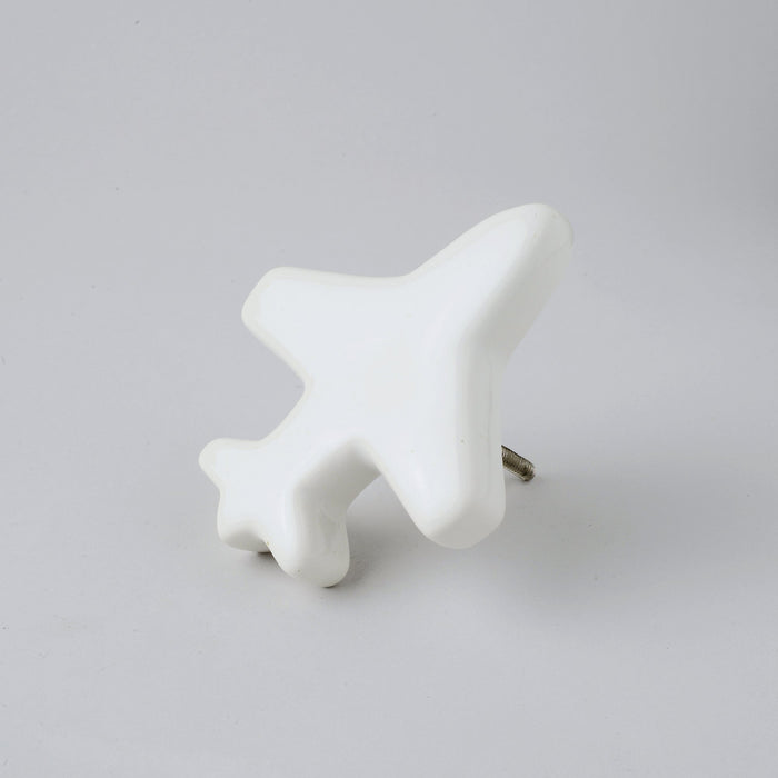 Aeroplane Ceramic Knob – Stylish Cupboard & Drawer Handle for Kids’ Room