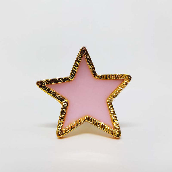 Brass Star Knob