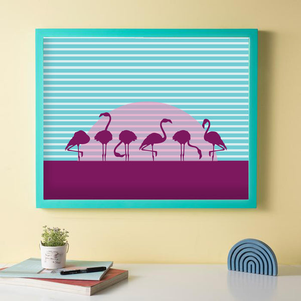 Sunrise Flamingos