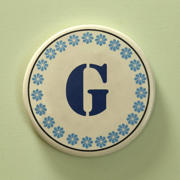 Monogram G coaster