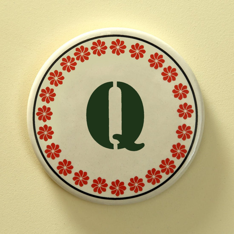 Monogram Q coaster