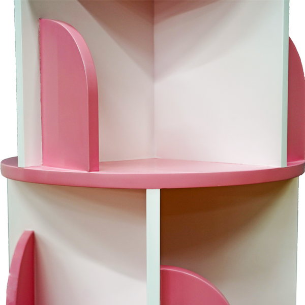 Pink Rotating Shelf
